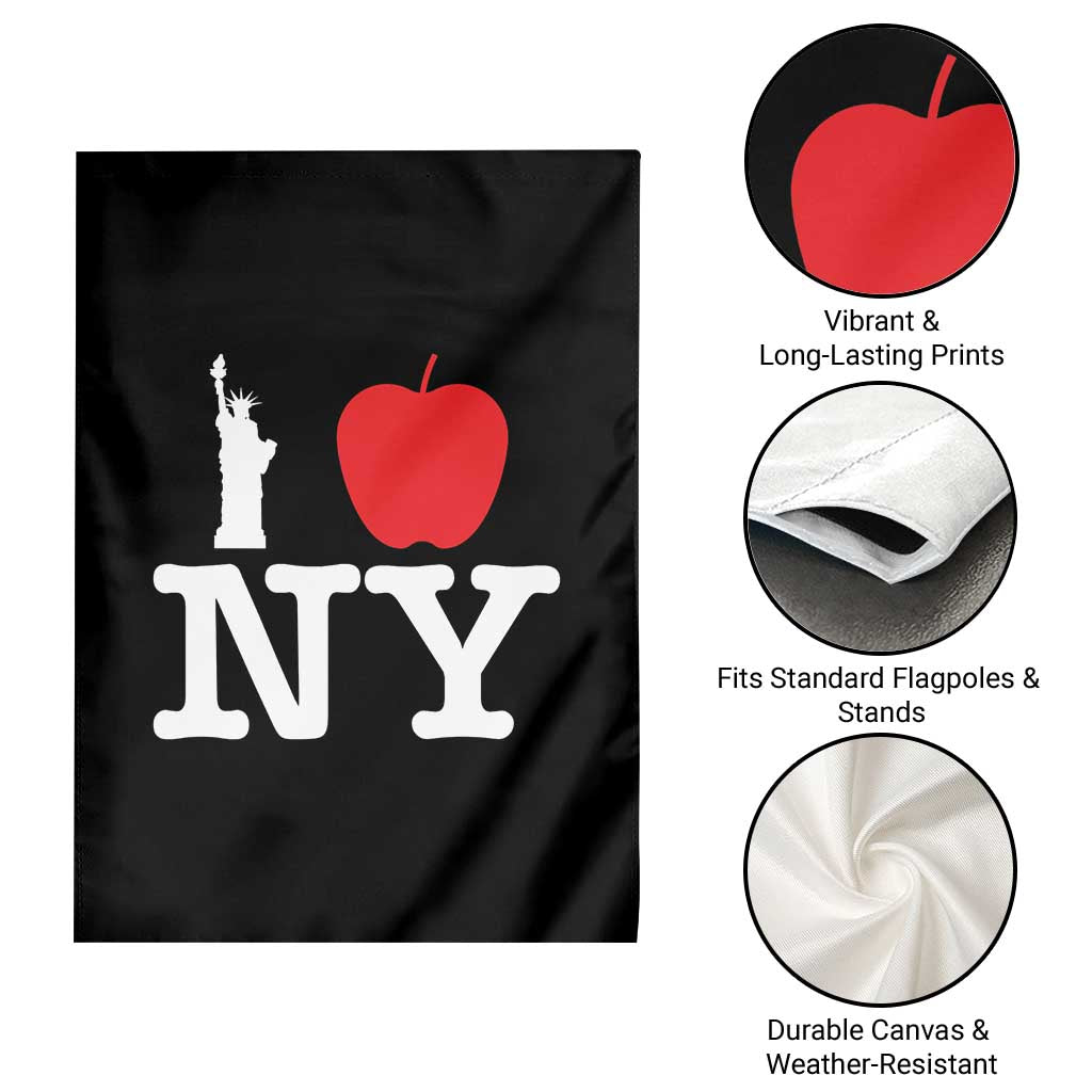 I Love NY Garden Flag New York Lover Travel Gift TS10 Print Your Wear