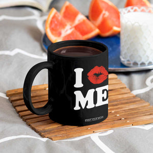 I Love ME Coffee Mug Sexy Lips Red Lipstick Kiss Self Love TS10 Print Your Wear