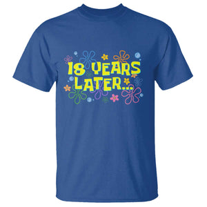 18 Years Later 18th Birthday T Shirt Eighteen Party Funny Meme TS10 Royal Blue Print Your Wear