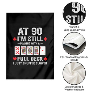 Funny 90th Birthday Garden Flag Funny 90 Year Old Cards TS10 Print Your Wear