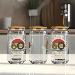 Funny 60th Birthday Glass Can Vintage Retro Built 60 Years Ago TS10 Print Your Wear