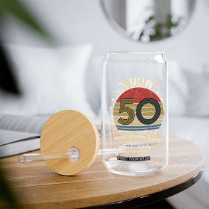 Funny 50th Birthday Glass Can Vintage Retro Built 50 Years Ago TS10 Print Your Wear