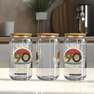 Funny 90th Birthday Glass Can Vintage Retro Built 90 Years Ago TS10 Print Your Wear