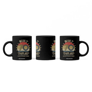 Funny 70th Birthday Coffee Mug Vintage Retro Built 70 Years Ago TS10 Print Your Wear