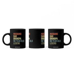 90th Birthday Coffee Mug Husband Dad Grandpa 90 Year Old Legend TS10 Print Your Wear