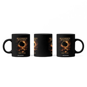 Solar Eclipse 2026 Coffee Mug Hello Darkness 12 August 2026 Totality Gift TS10 Print Your Wear