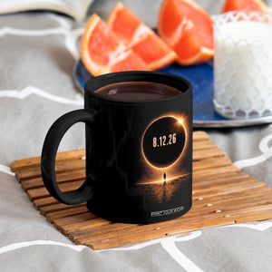 Total Solar Eclipse 2026 Coffee Mug August 12th Totality Gift TS10 Print Your Wear