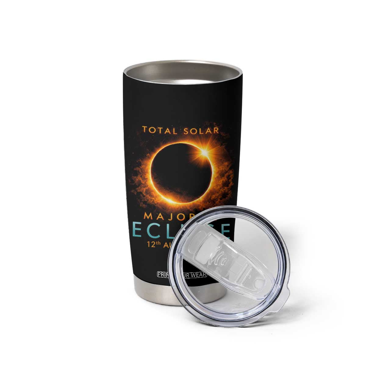 Total Solar Eclipse Tumbler Cup 12th August 2026 Majorca Totality TS10 Print Your Wear