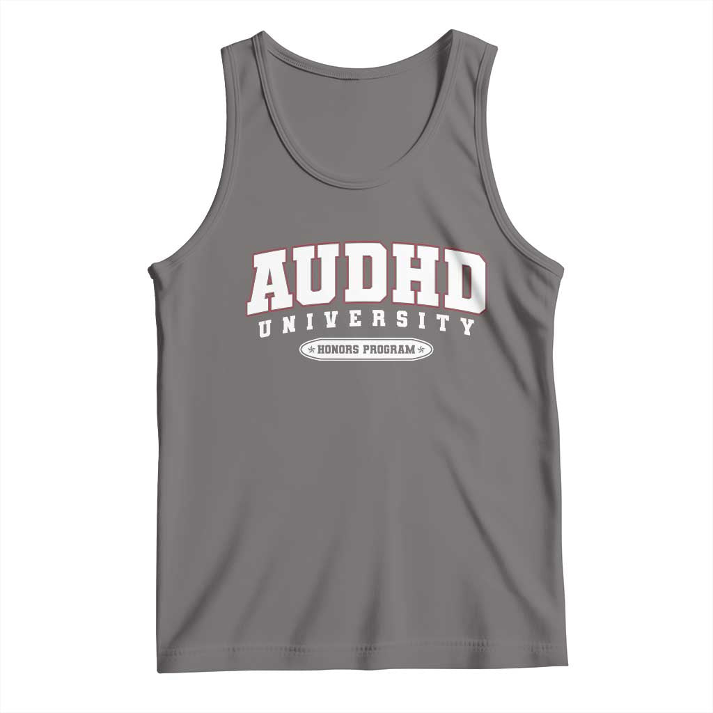 AUDHD Tank Top Neurodivergent ADHD Autism Awareness Neurotypical Gift TS10 Deep Heather Print Your Wear