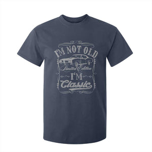 Funny Classic Car Guy T Shirt For Kid Vintage I'm Not Old I'm Classic TS10 Navy Print Your Wear
