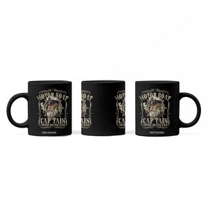 Motor Boat Captain Coffee Mug Funny Pontoon Boating Motor Boatin Lake TS10 Print Your Wear