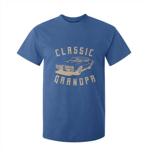 Funny Grandpa Classic Car Graphic T Shirt For Kid TS10 Royal Blue Print Your Wear
