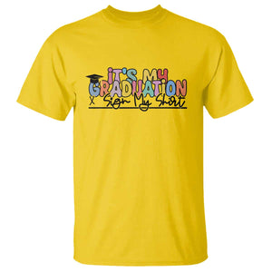 My Graduation Sign My T Shirt Funny Grad Gifts TS10 Daisy Print Your Wear