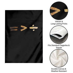 Equality Is Better than Division Garden Flag Equal Rights Math Symbol TS10 Print Your Wear