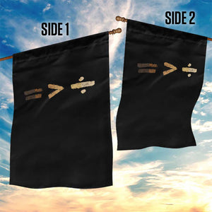 Equality Is Better than Division Garden Flag Equal Rights Math Symbol TS10 Print Your Wear