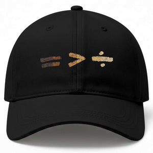 Equality Is Better than Division Baseball Cap Equal Rights Math Symbol TS10 Print Your Wear