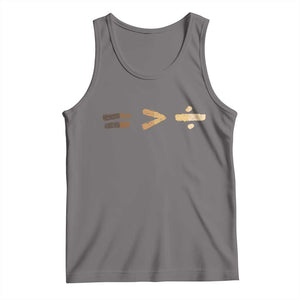 Equality Is Better than Division Tank Top Equal Rights Math Symbol TS10 Deep Heather Print Your Wear