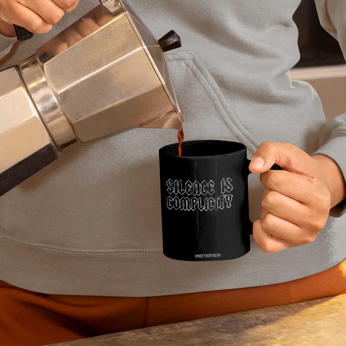 Silence Is Complicity Coffee Mug Political Resist Protest TS10 Print Your Wear