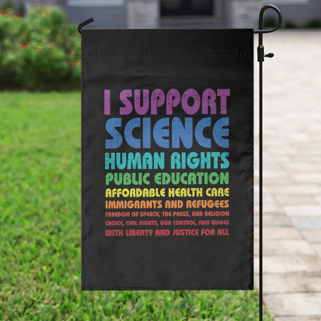 I Support Progressive Liberal Democratic Causes Protest Garden Flag TS10 Print Your Wear