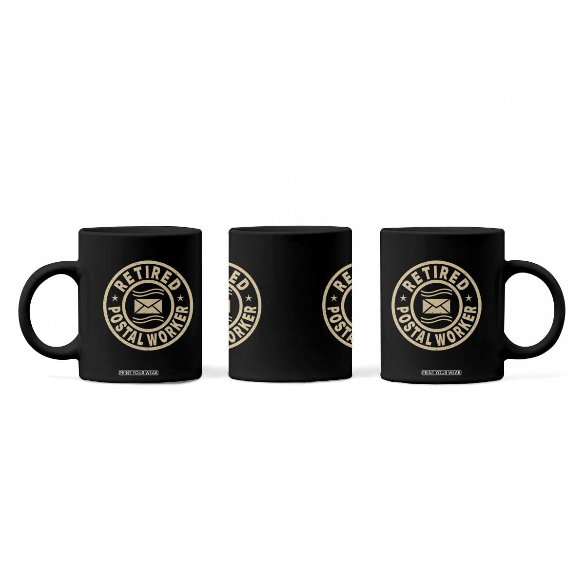 Retired Postal Worker Coffee Mug Mailman Postman Vintage Retirement Gifts TS10 Print Your Wear