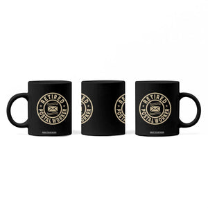 Retired Postal Worker Coffee Mug Mailman Postman Vintage Retirement Gifts TS10 Print Your Wear