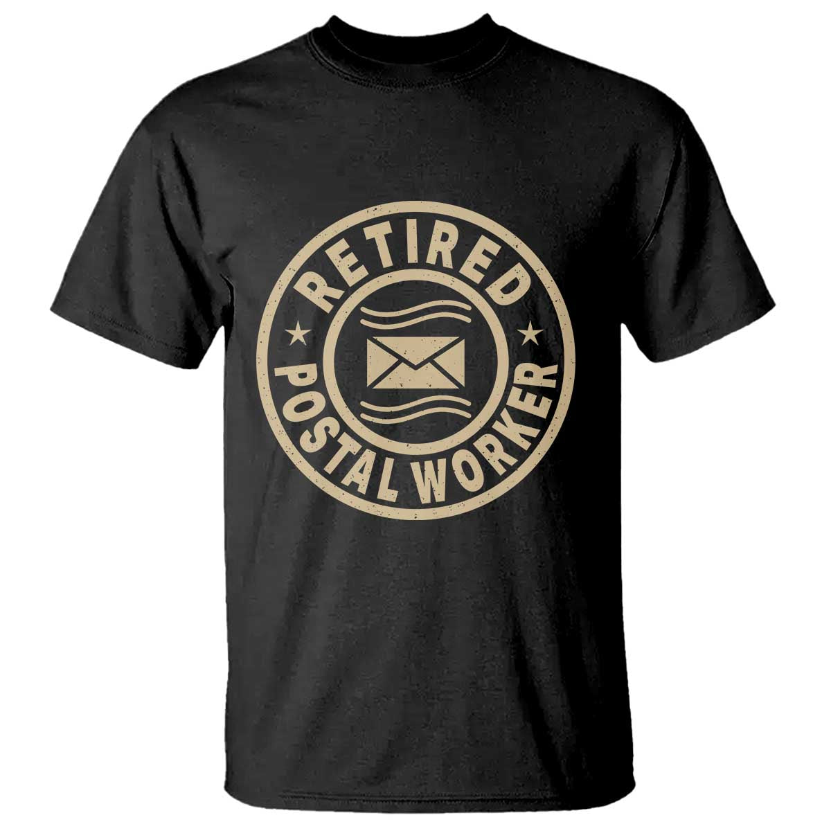 Retired Postal Worker T Shirt Mailman Postman Vintage Retirement Gifts TS10 Black Print Your Wear