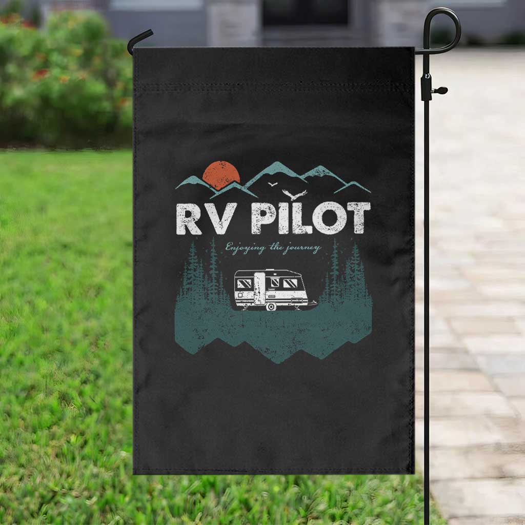 RV Pilot Camping Garden Flag Retro Motorhome Travel Vacation Gift TS10 Print Your Wear