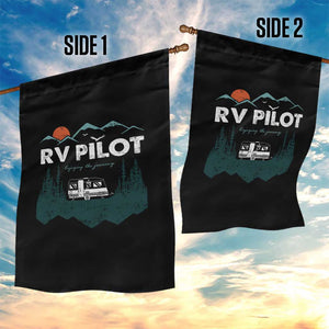 RV Pilot Camping Garden Flag Retro Motorhome Travel Vacation Gift TS10 Print Your Wear
