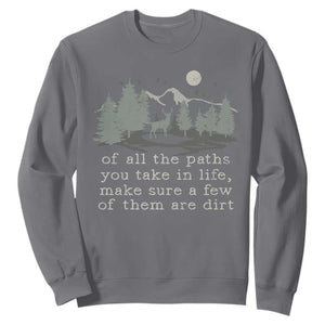 Retro Nature Wildlife Outdoor Sweatshirt Camping Forest Hiking Vintage TS10 Charcoal Print Your Wear