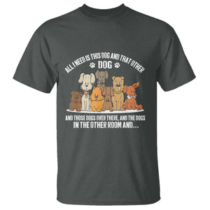 Funny Dog Lover T Shirt Fur Mama Dad Dog Rescue TS10 Dark Heather Print Your Wear