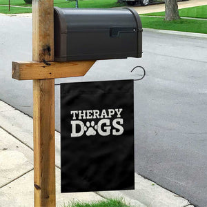 Therapy Dog Garden Flag Classic Retro Varsity Vintage Pet Partners TS10 Print Your Wear