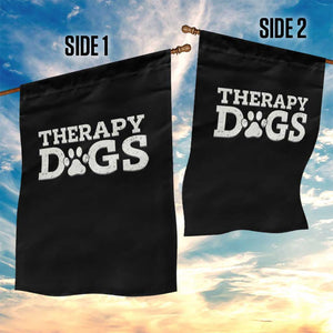 Therapy Dog Garden Flag Classic Retro Varsity Vintage Pet Partners TS10 Print Your Wear
