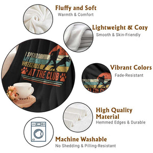 Funny IGP Bite Work Throw Blanket Schutzhund Dog Training TS10 Print Your Wear