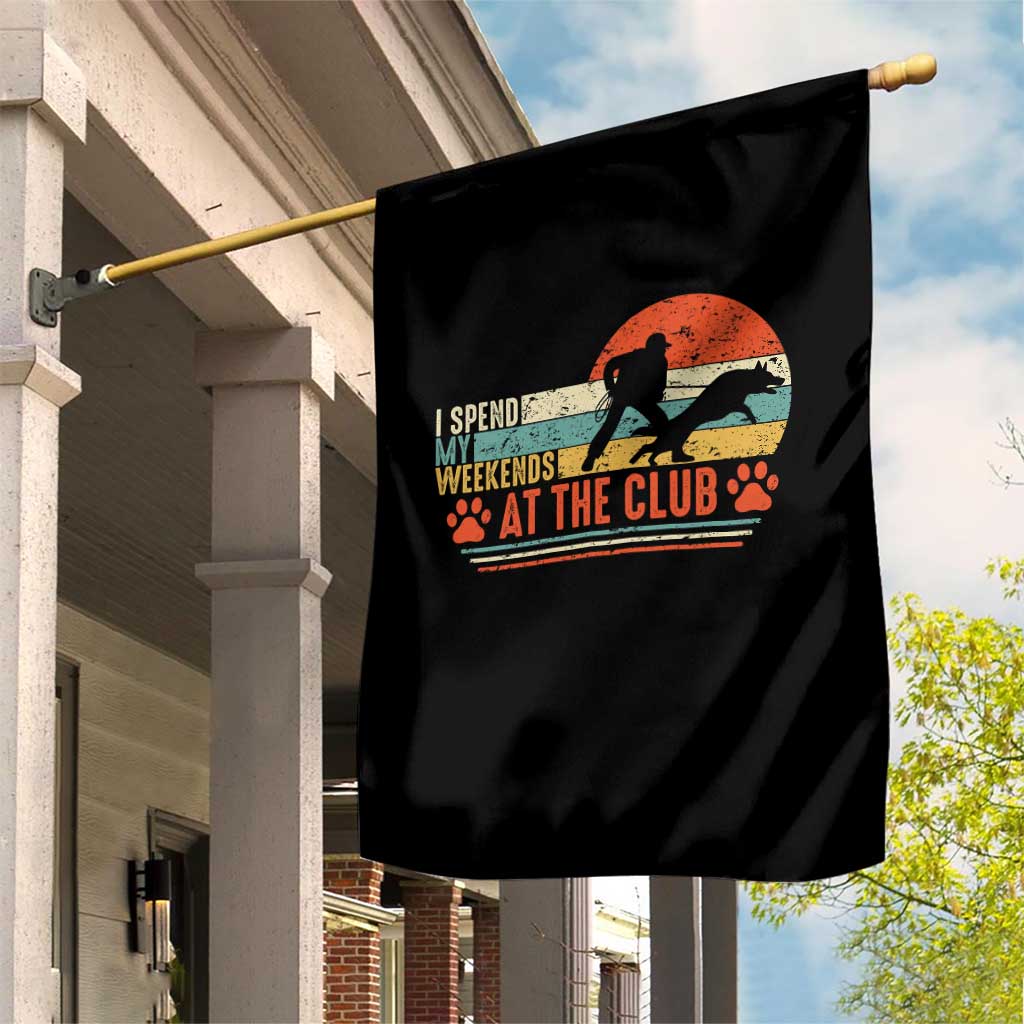 Funny IGP Bite Work Garden Flag Schutzhund Dog Training TS10 Print Your Wear