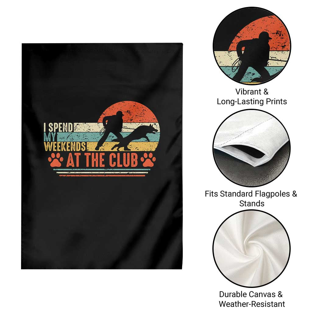 Funny IGP Bite Work Garden Flag Schutzhund Dog Training TS10 Print Your Wear