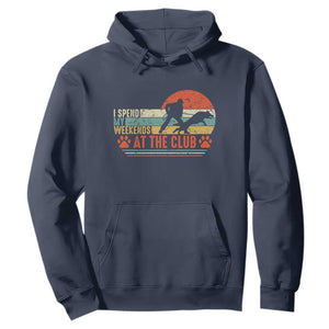 Funny IGP Bite Work Hoodie Schutzhund Dog Training TS10 Navy Print Your Wear