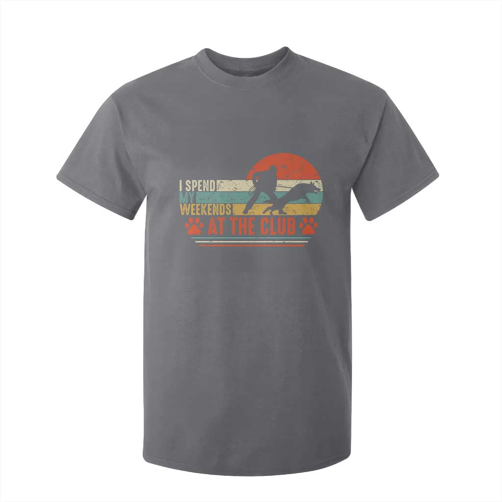 Funny IGP Bite Work T Shirt For Kid Schutzhund Dog Training TS10 Charcoal Print Your Wear