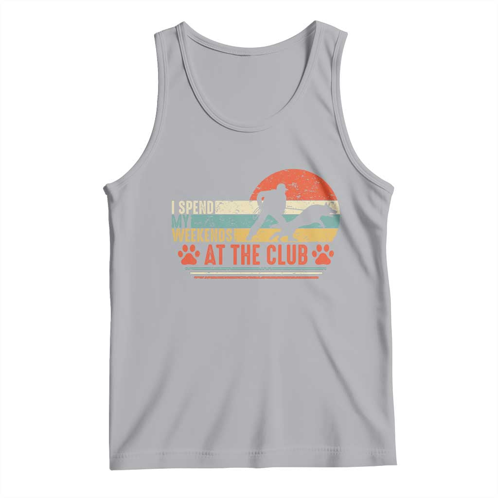 Funny IGP Bite Work Tank Top Schutzhund Dog Training TS10 Athletic Heather Print Your Wear