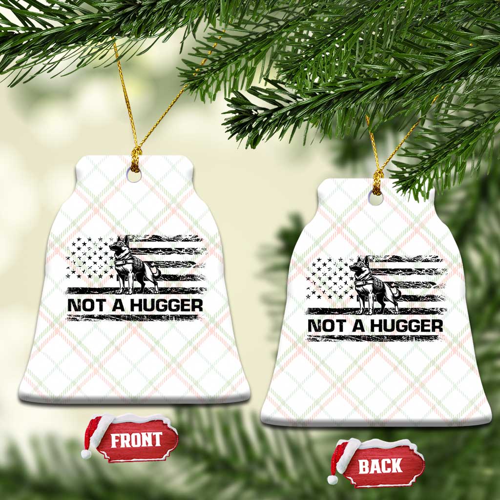 Belgian Malinois American Flag Ceramic Ornament K9 Dog Lovers German Shepherd TS10 Print Your Wear