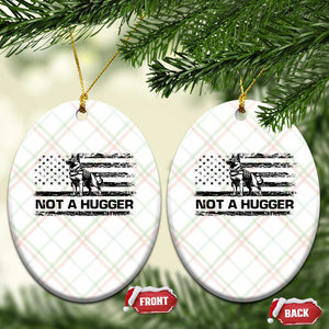 Belgian Malinois American Flag Ceramic Ornament K9 Dog Lovers German Shepherd TS10 Print Your Wear