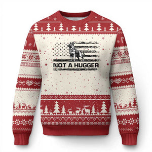 Belgian Malinois American Flag Ugly Christmas Sweater K9 Dog Lovers German Shepherd TS10 Beige Red Print Your Wear