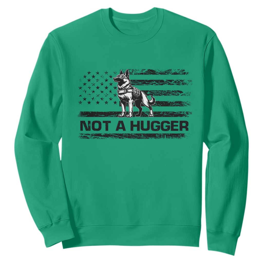 Belgian Malinois American Flag Sweatshirt K9 Dog Lovers German Shepherd TS10 Irish Green Print Your Wear