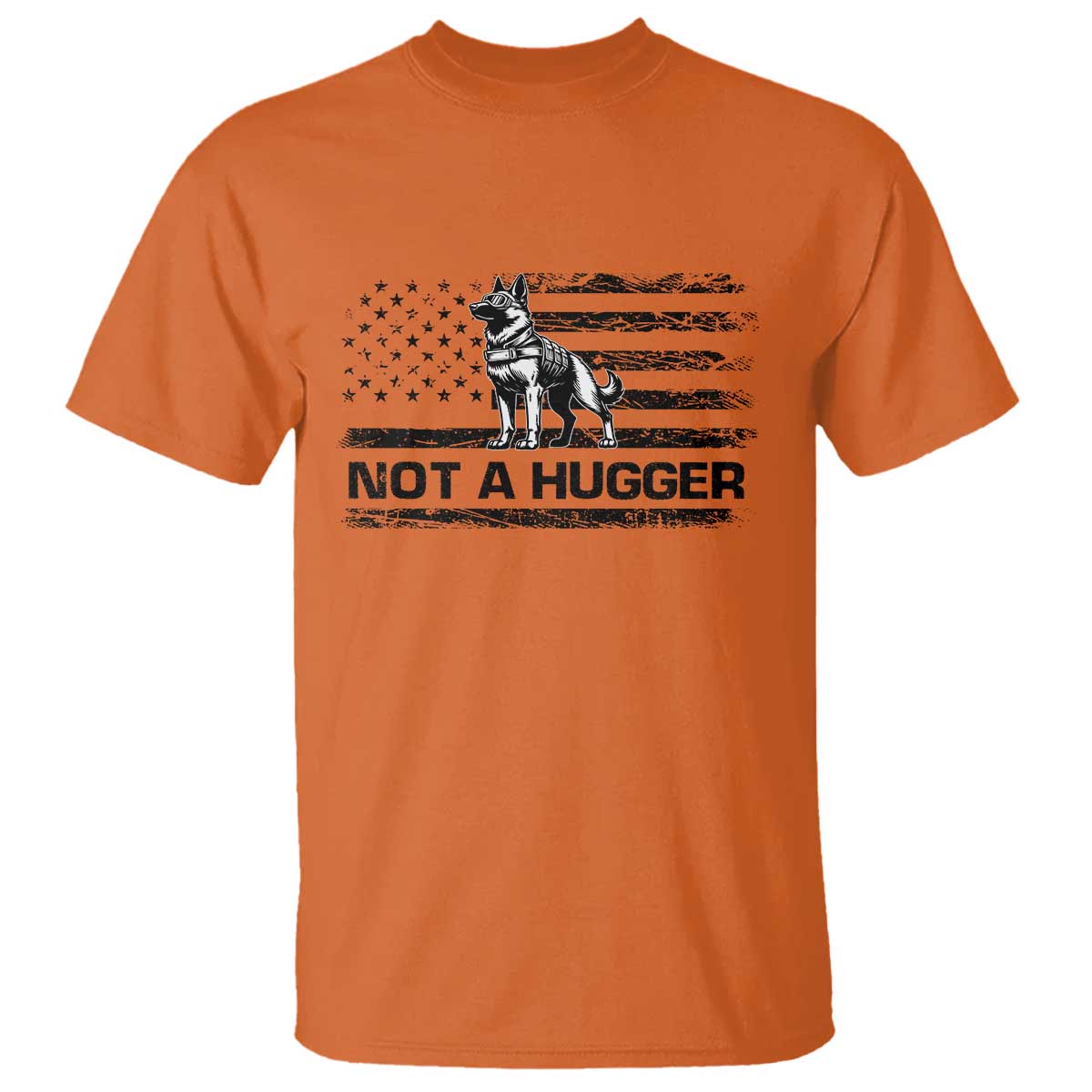 Belgian Malinois American Flag T Shirt K9 Dog Lovers German Shepherd TS10 Orange Print Your Wear