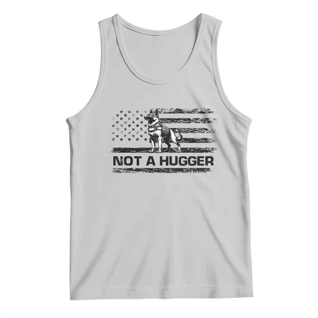 Belgian Malinois American Flag Tank Top K9 Dog Lovers German Shepherd TS10 Ash Print Your Wear