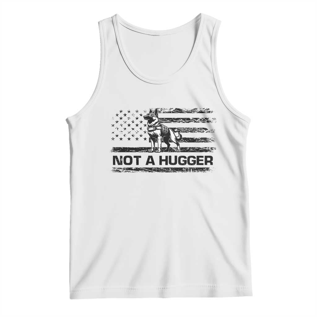 Belgian Malinois American Flag Tank Top K9 Dog Lovers German Shepherd TS10 White Print Your Wear