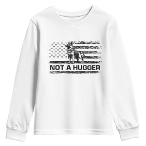 Belgian Malinois American Flag Youth Sweatshirt K9 Dog Lovers German Shepherd TS10 White Print Your Wear