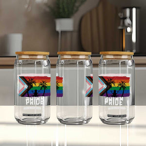 Puerto Rican LGBTQ Glass Can Boricua Rainbow Flag Pride TS10 Print Your Wear