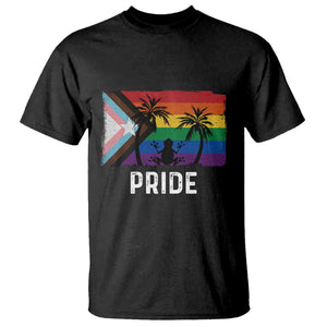 Puerto Rican LGBTQ T Shirt Boricua Rainbow Flag Pride TS10 Black Print Your Wear