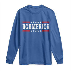 Ughmerica Anti 4th of July Long Sleeve Shirt TS10 Royal Blue Print Your Wear