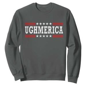 Ughmerica Anti 4th of July Sweatshirt TS10 Dark Heather Print Your Wear
